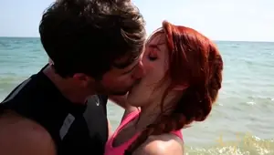 Horny Redhead Sucks Off Dick Before Fucking