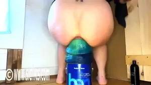 Worlds Biggest Pussy Devours Gigantic Dildo