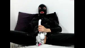 Stacked brunette goes solo toys and masturbation