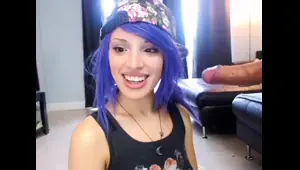 Hot amateur teen blowjob and facial HD video