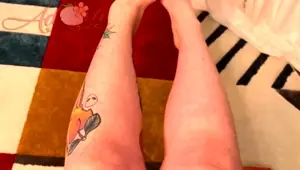 Hot amateur european foot and pantyhose fetish