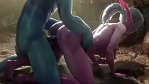 3D Goblin fucks a beauty cartoon hentai porn