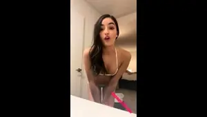 Small titted babe Monica Sweet in