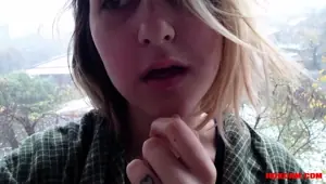 Solo Amateur Blonde Teen Homemade Pussy Masturbation