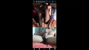 Sexy teen in stockings gets naked on chat