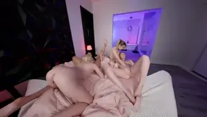 Lesbian Sleep Over