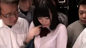 Schoolgirl Surrounded By Perverts On Bus