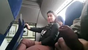 Voyeur Seduces Milf To Suck Jerk His Dick In Bus
