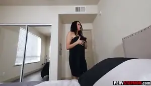 MILF stepmom smashed by a horny stepson