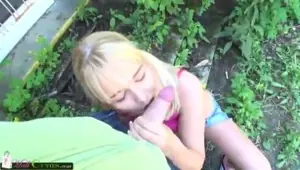 Naughty girl likes public sex