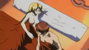 Romantic Japanese cartoon sex video