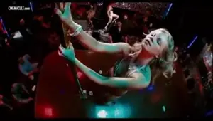 Celebrity babes doing their best stripping on film