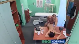 Fake doctor fucking the hot brunette