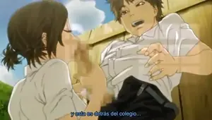 Hot brunette anime porn