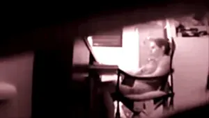 stepdaughter masturbates in my office