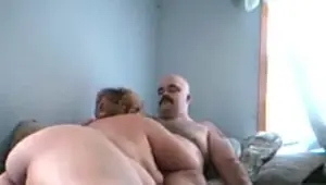Fat cheating whore having hardcore sex with her hairy lover