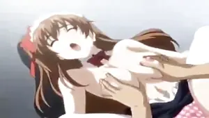 Filthy fucking hentai threesome