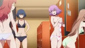 Hentai teen babes flaunt their moves