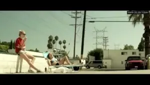 American actress in soft porn movie