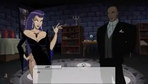Smooth seduction cartoon style