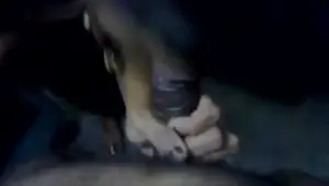 Blowjob caught on camera phone