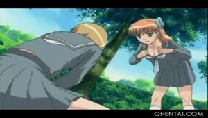 Two young Asian schoolgirls get into serious sexual situations