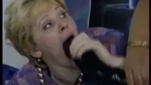 Mature German whore enjoying hardcore interracial sex