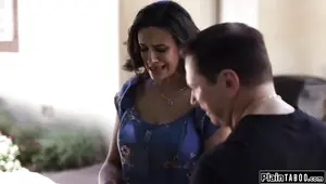 Teen sucks and is dped by her neighbors