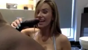 She's fascinated by his monster dick