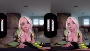 VRCosplayX Busty Green Arrow Wants Your Big Cock