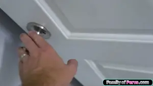 Stepdad watches stepdaughter masturbate
