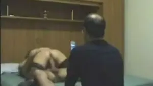 She fuck and suck his cock at night