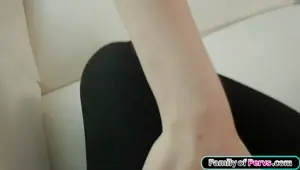 Babe cant wait for bf and blows stepdad