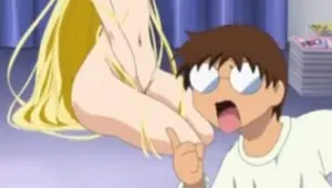 Young hentai sexual play