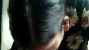 She smiles big when she sees his hard dick