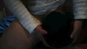 She puts her pussy right in his face for some fun