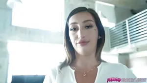My big tits stepsister got stood up and I love it