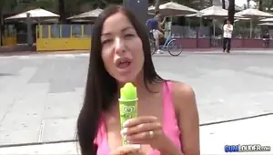 Busty cumlouder babe