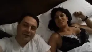 Sara Tommasi in a hot night