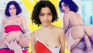 Step Sis Dani Diaz Lets Her Perv Step Bro Cum On Her Tight Black Pussy SisLovesMe