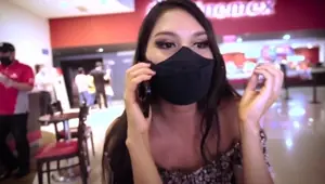 POV When you accompany your friend to the CINEMA AND her BOYFRIEND does NOT arrive