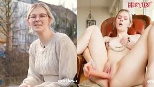 Ersties Blonde Angel Ally In Hot Solo