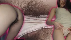 Horny Stepsis rubs Hairy Pussy all over your Face!