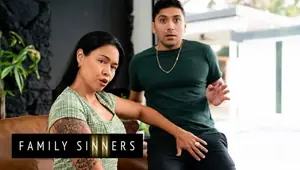 FAMILY SINNERS Stunning MILF Dana Vespoli Teaches Stepson Max Fills How To Fuck Better And Rougher