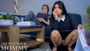 "I clean your cock, and you clean your room" MILF Ember Snow strikes a deal with Stepson S2:E8