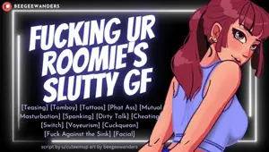 Your Roomie's Bi Girlfriend is a Total Slut For You Blowjob Switch Audio Roleplay