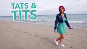 BANGBROS Big Tit Tattoo Babe With Pink Hair, Anna Bell Peaks, Fucked By Her Fan