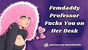 Femdaddy Professor Fucks You on the Desk erotic audio roleplay