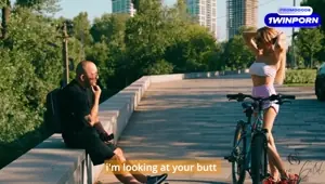 The bike ride ended with a hot fuck Dirty talk