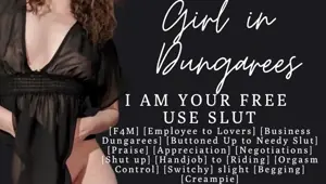ASMR Turning your boss into your free use slut Needy Riding